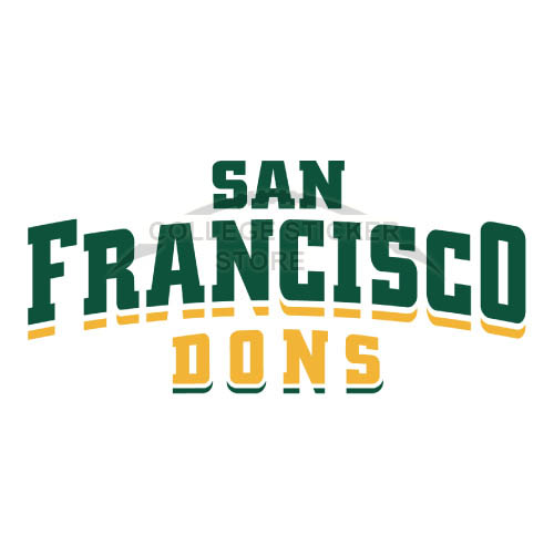 Homemade San Francisco Dons Iron-on Transfers (Wall Stickers)NO.6124